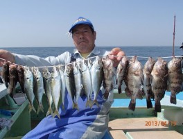 岐阜の秋田名人　本日の竿頭さんだね　大漁大漁だ