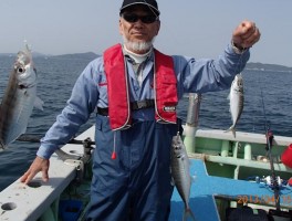 余裕の釣行　ザ　アジ釣りだ