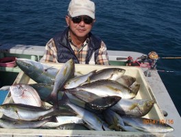 釣れすぎ御礼だ