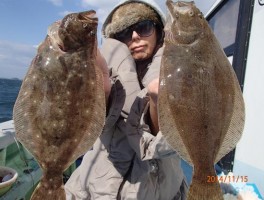 かなりの特別賞物だね　サビキ釣りでゲットだ