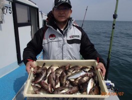 まずまずの釣果ですよ　頑張りましたね