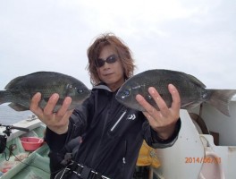 グレも結構釣れていますよ