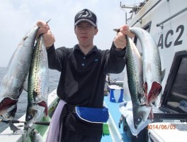 極旨極上　大サバ　釣りまくりモードだ