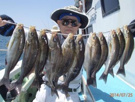 ベテランさんは余裕で釣りまくりだ