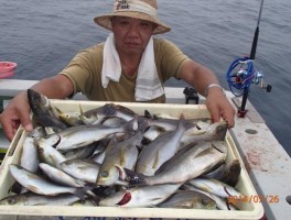 こちら様も　かなりのたっぷり釣果でご満悦