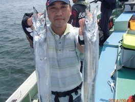 スリル満点　絶好釣