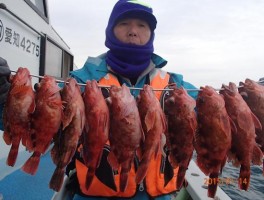 カサゴ大漁だ