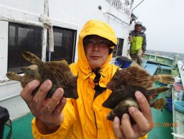 たくさん釣れますよ