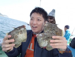 カワハギも絶好釣