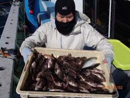 メバル釣り余裕の大漁モード