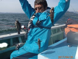 【メバル・カサゴコース】根魚の定番二本立て大漁17