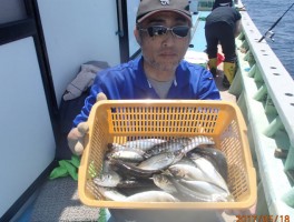 アジ釣り絶好釣