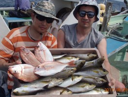 魅力満載大山沖釣行