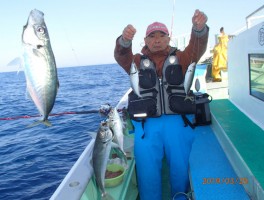 こんな感じで釣れます