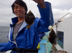 【カワハギ＆（フグ）コース】2本立て爆裂大漁釣果サムネイル
